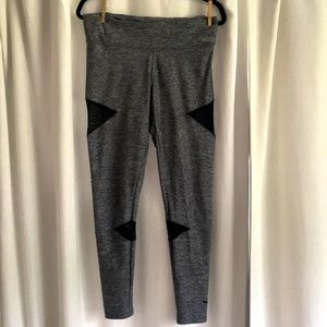 Ultimate Yoga Pink VS  leggings with mesh cutouts